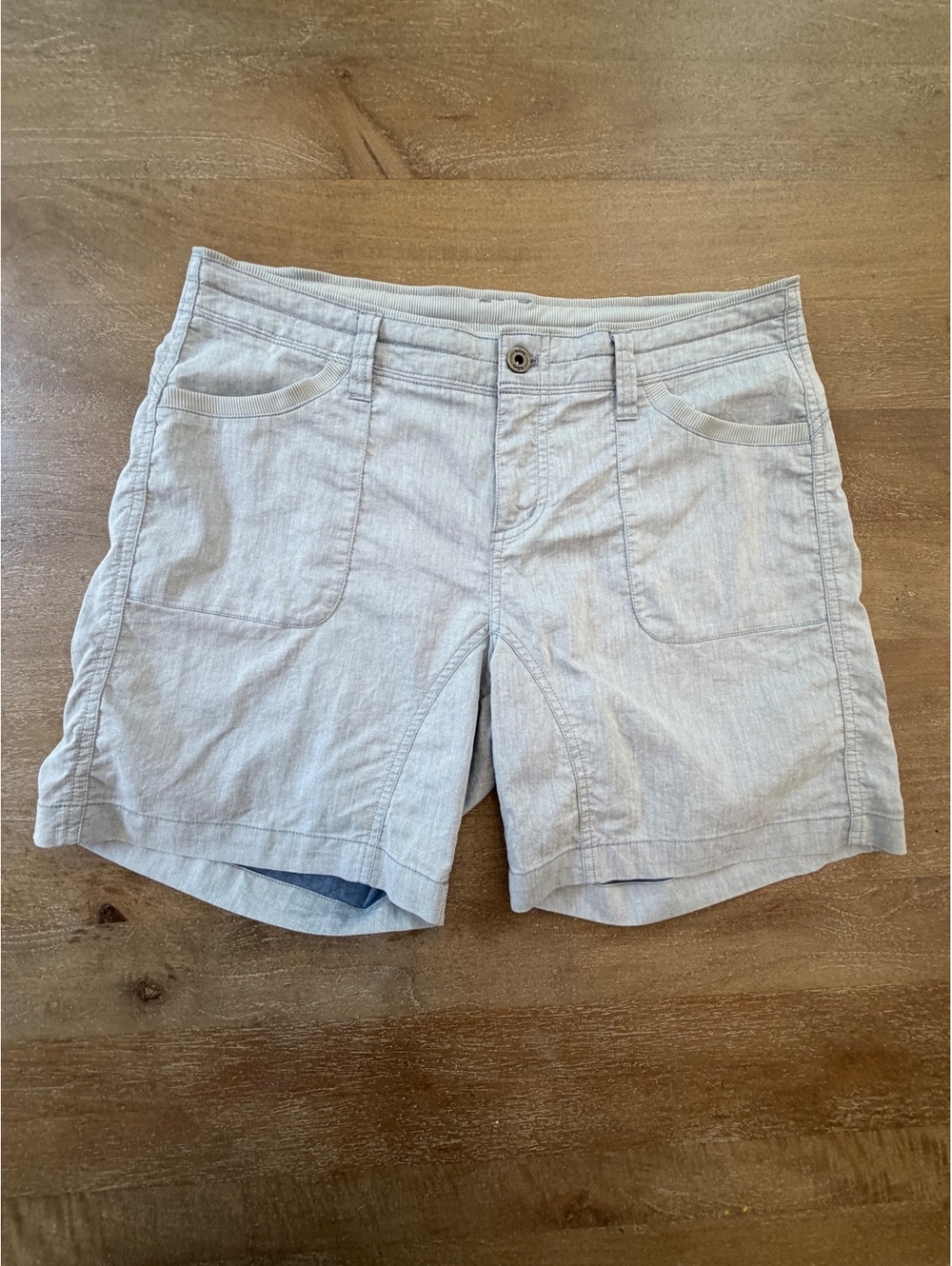 Kuhl Hiking Shorts Women's Size 12 Blue Outdoor Comfortable Lightweight
